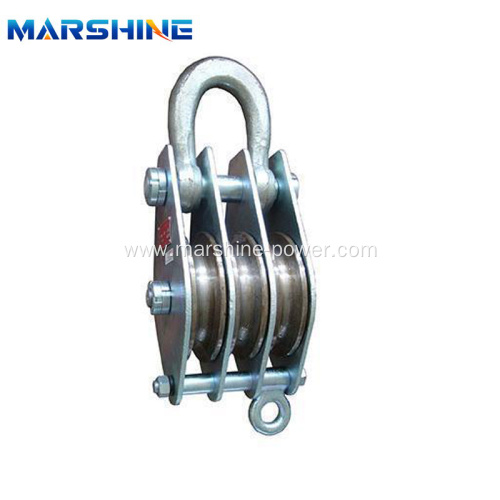 Double Pulley Block Triple Sheave Pulley Block